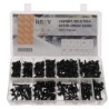 Coffret vis à tole extra large noire empreinte TX 390PCS