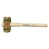 Maillet en bois comprimé forme tonneau Ø60mm