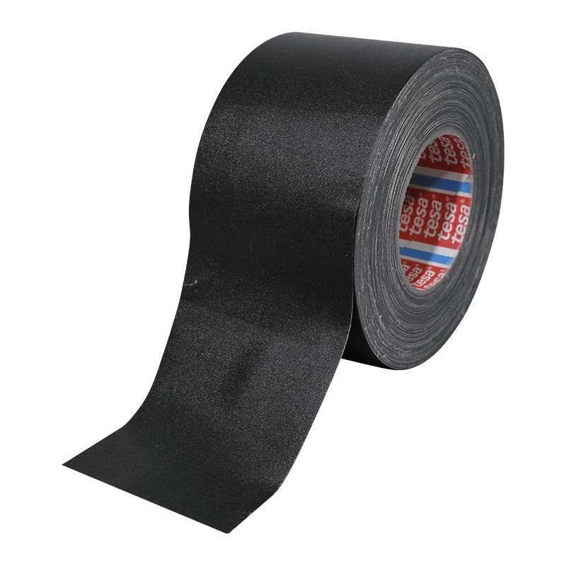Black tape rouleau toile noire 90mm x 50m