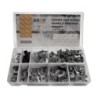 Coffret clips à double épaisseur 70130 114 PIECES