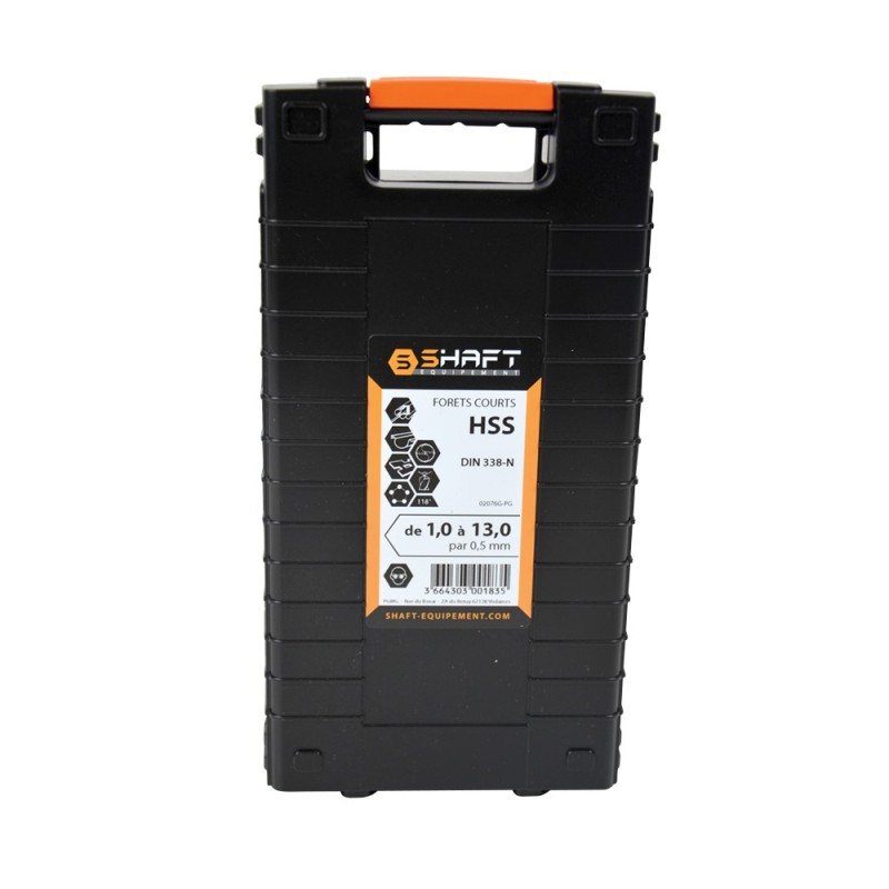 Coffret foret 25 pcs Ø1 à 13 S-POWER HSS