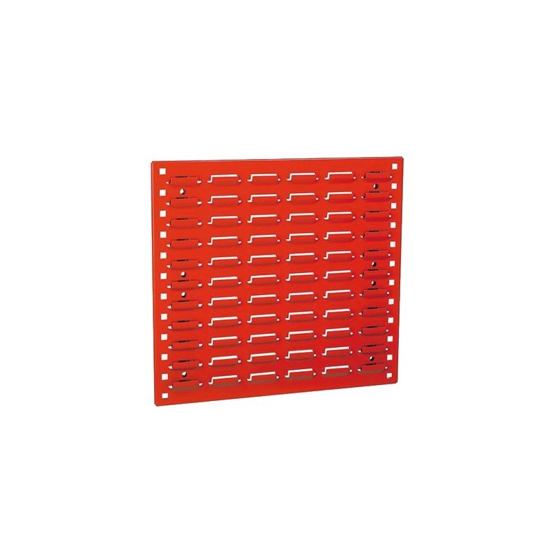 PANNEAU MURAL METALLIQUE 15x495x455mm ROUGE RAL 3002 POUR BAC PREMIUM