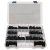 Coffret vis à tole cruciforme tête extra large noire 1000PCS