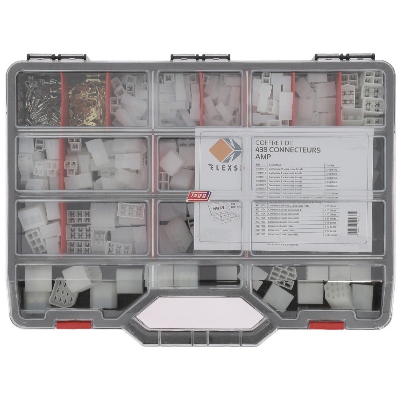 Coffret connecteur universel 430 PIECES