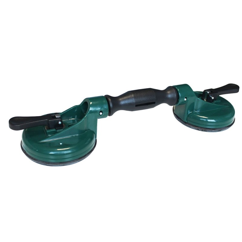 Ventouse double tête articulée