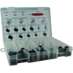 Coffret de bouchons et valves R134A / R1234YF