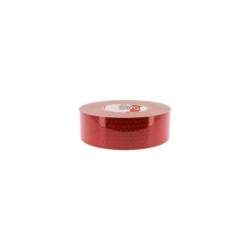 Bande haute visibilité PL rouge type rigide 50mmx50m ORAFOL