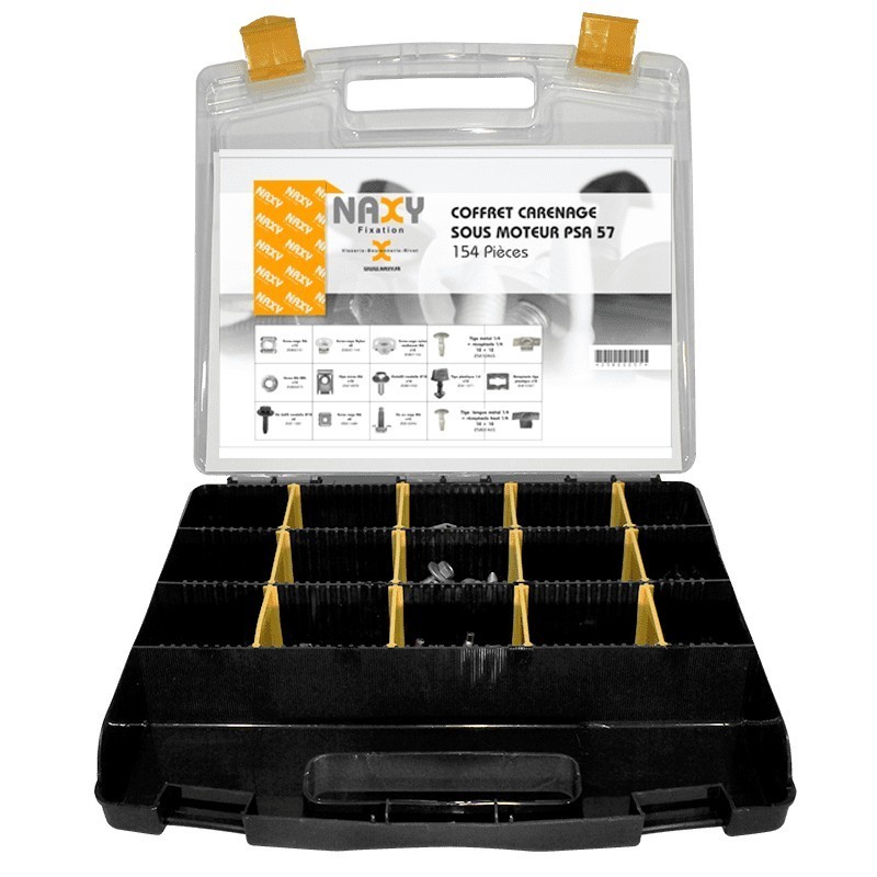 Coffret carénage sous moteur PSA 150 pcs