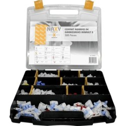Coffret 328 agrafes renault 2