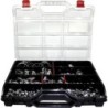 Coffret assortiment colliers de serrage Acier 9mm 245 pièces