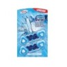 Bloc toilette eau bleue