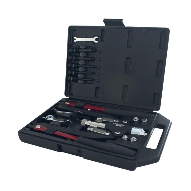 Coffret pince à rivet/insert combi 3 en 1 SHAFT