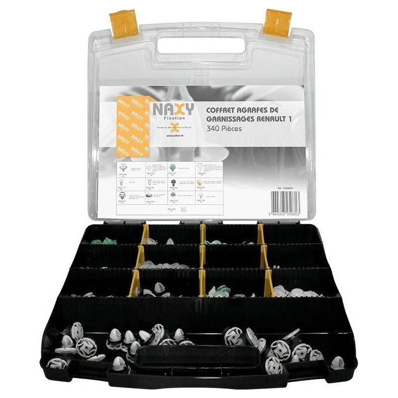 Coffret 340 agrafes renault 1