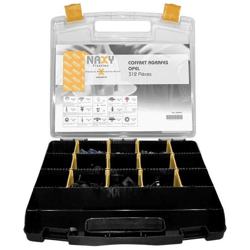 Coffret 312 agrafes de joints OPEL