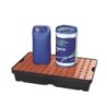 Bac de retention 60L avec caillebotis 100 x 60 x 18mm