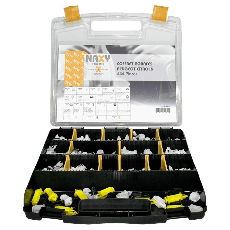 Coffret 444 agrafes Peugeot Citröen I