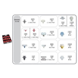 MODULE SERVANTE AGRAFES MOULURES RENAULT