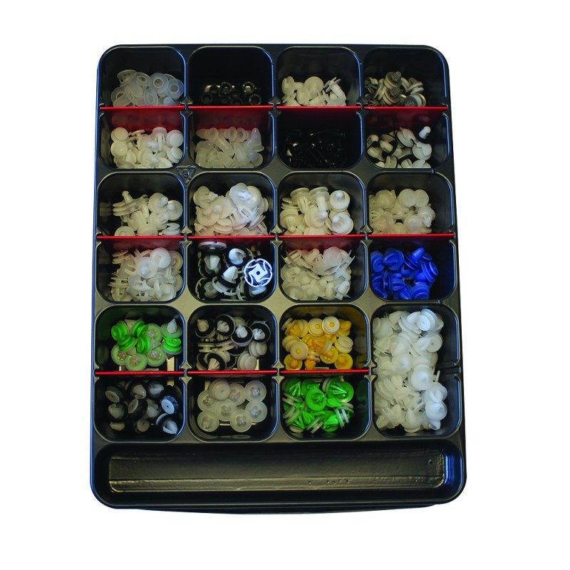 Coffret agrafes panneaux de portes