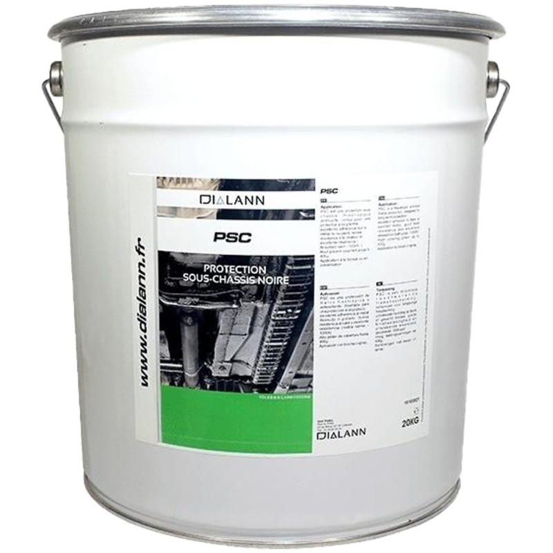 Protection sous chassis noire bidon 20kg PSC