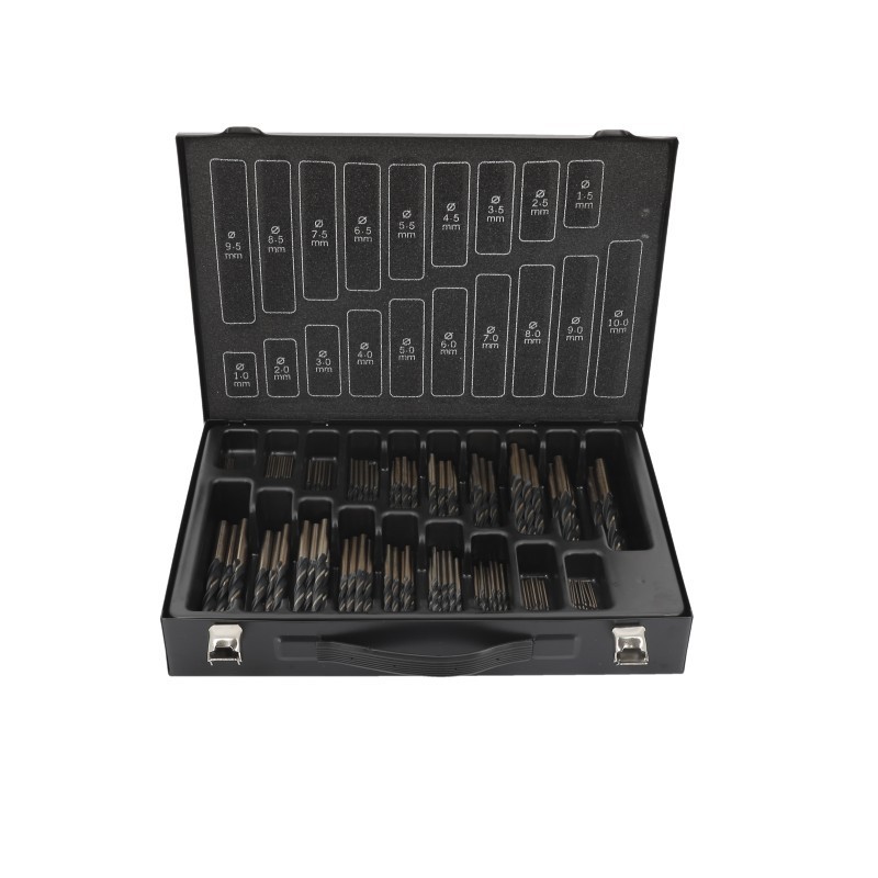 Coffret foret 170 pièces Ø1 à 10 s-power HSS