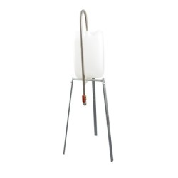 Porte-fût avec canne inox