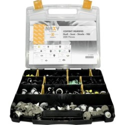 Coffret 228 agrafes Audi Seat Skoda VW