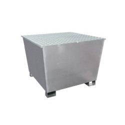 Bac de retention acier 1000L 1220x1220x905mm