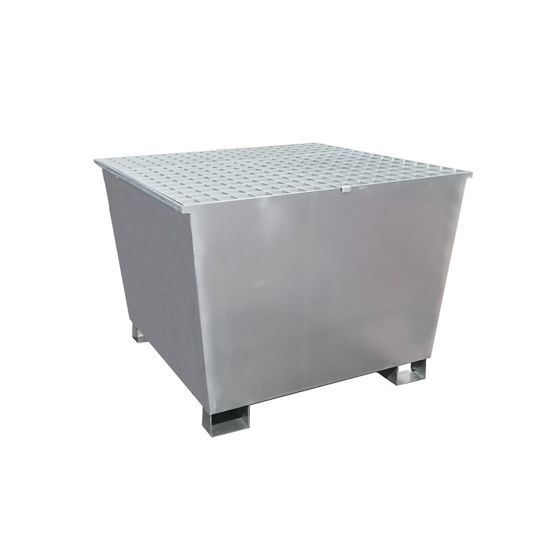 Bac de retention acier 1000L 1220x1220x905mm