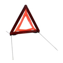 Triangle de signalisation avec étui