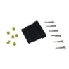 KIT CONNECTEUR 6 VOIES COSSE MALE