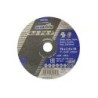 Disque à ébarber fer, acier, inox NORTON Plat Ø76mm 7mm d'épaisseur