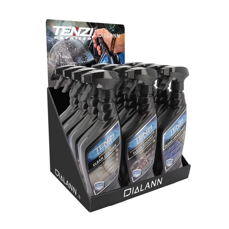 PRESENTOIR PRODUITS DETAILER INTERIEUR VEHICULE TENZI