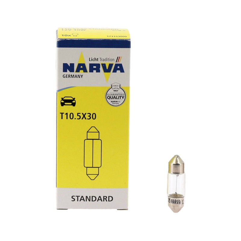 Ampoule navette T10.5x30 NARVA