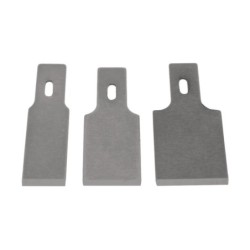 Lame de rechange pour grattoir 12 mm 5 pièces