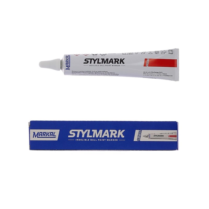 TUBE MARQUEUR A ENCRE BLEU