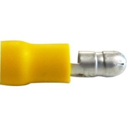 Cosse cyl jaune Ø5 mm