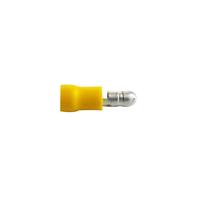 Cosse cyl jaune Ø5 mm