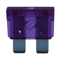 FUSIBLE ENFICHABLE CLASSIQUE BOITE 3 AMP VIOLET