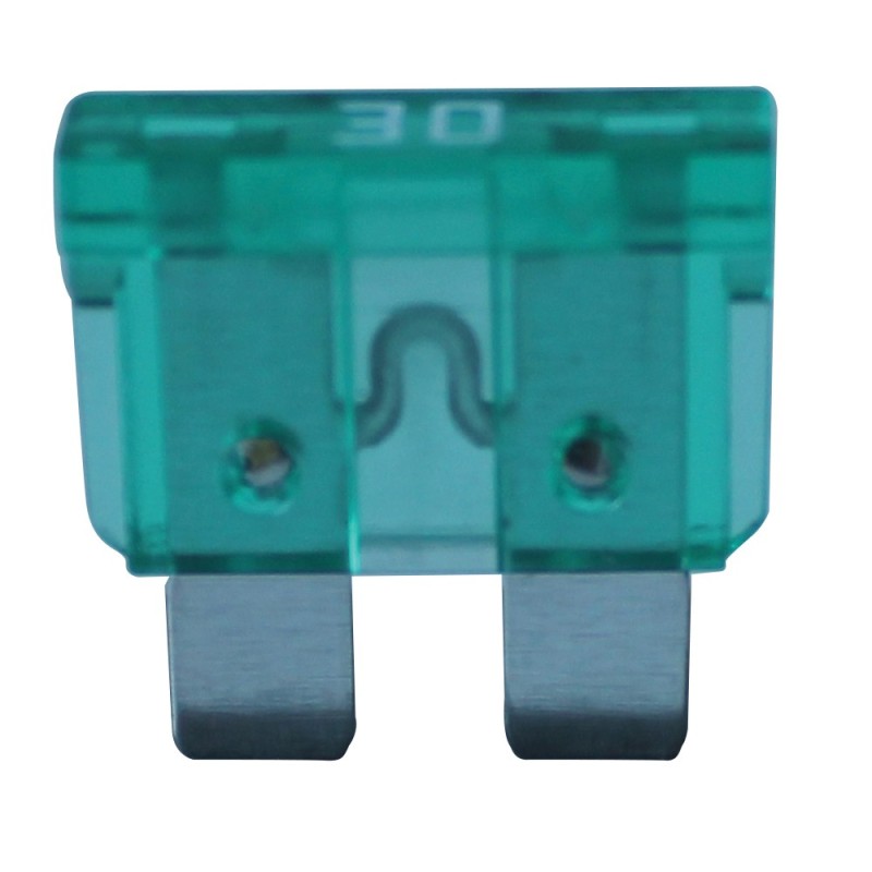 FUSIBLE ENFICHABLE CLASSIQUE BOITE 30 AMP VERT