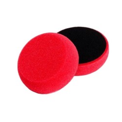 MOUSSE DE LUSTRAGE ROUGE TRES SOUPLE EPAISSEUR 25mm Ø 75mm
