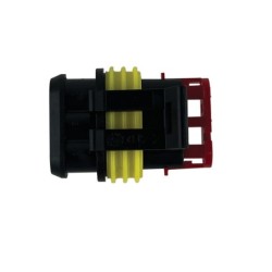 Connecteur étanche 3 voies cosse femelle x10 pièces