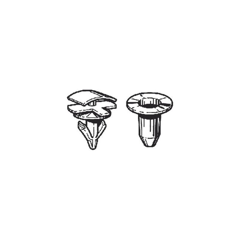 SACHETS AGRAFES 1488 MOULURE ET BANDEAU VW