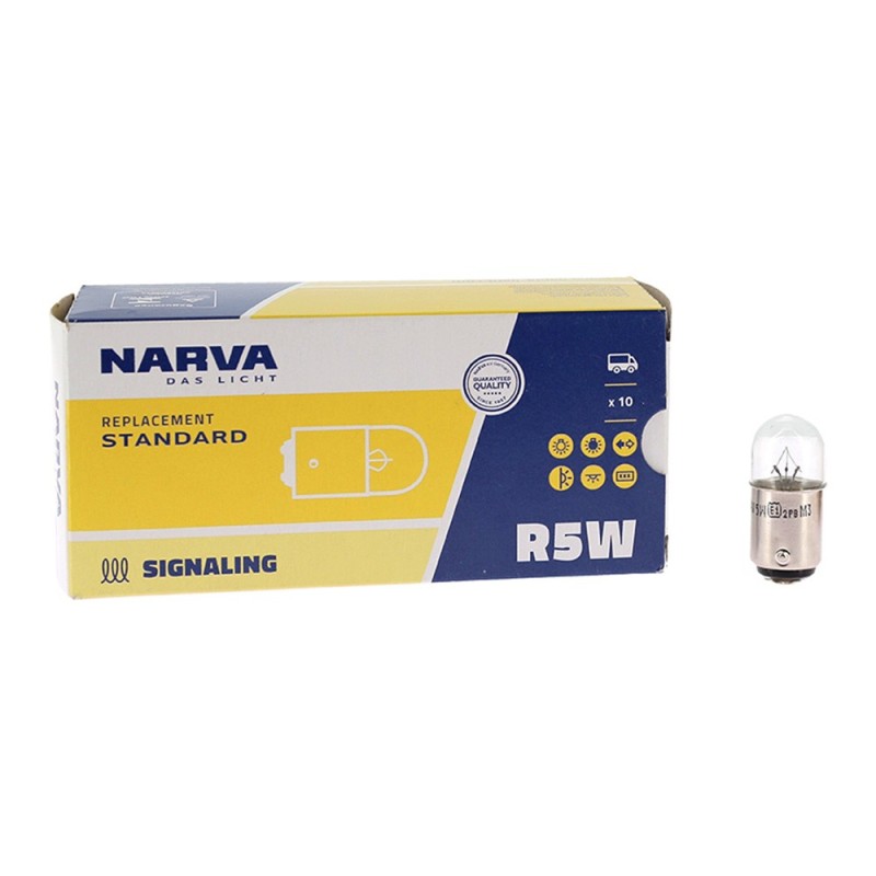 Ampoule graisseur 24V R5W BA15d NARVA