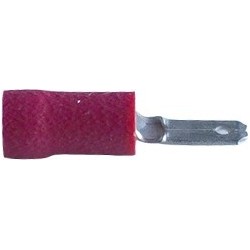 COSSE PLATE MALE ROUGE 2,8