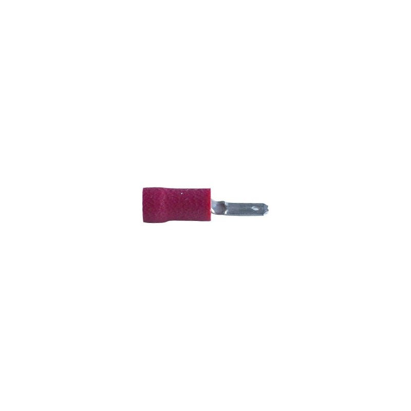 COSSE PLATE MALE ROUGE 2,8