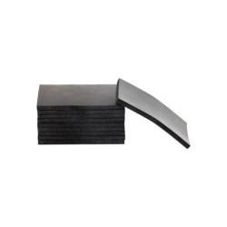 Cale mastic noire rigide 75 x 50 x 4 mm