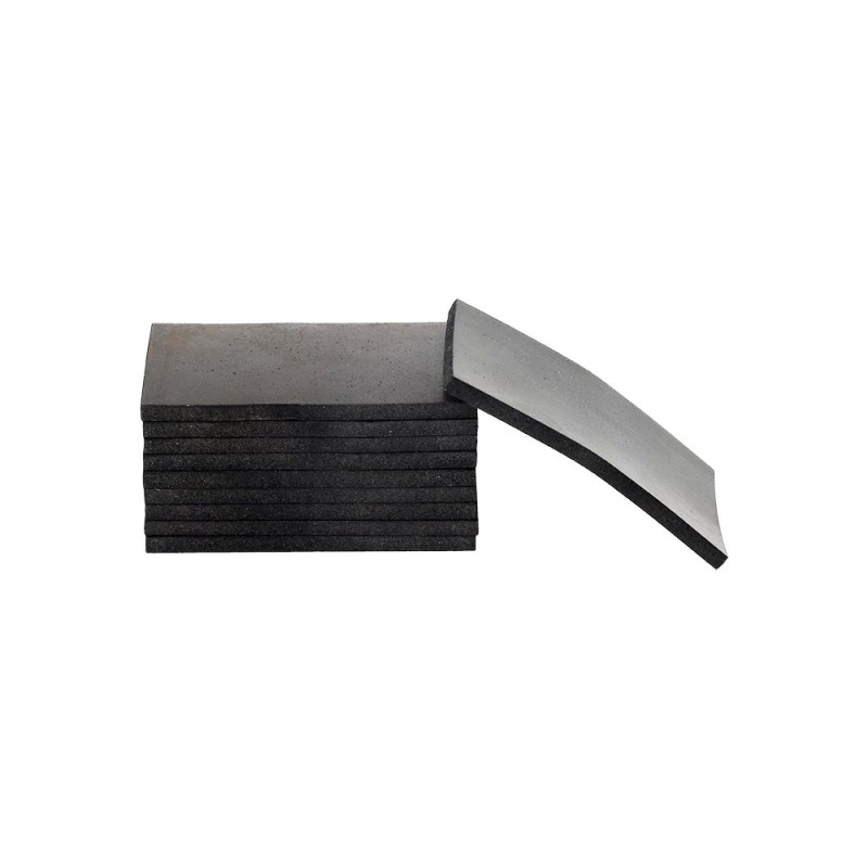 Cale mastic noire rigide 75 x 50 x 4 mm