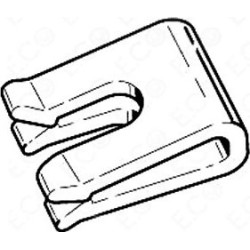 SACHET AGRAFES 9647 HABILLAGES 306, 806, PARTNER, BERLINGO, EVASION