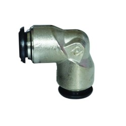 Raccord rapide laiton coude égal 10 L26.5 B16