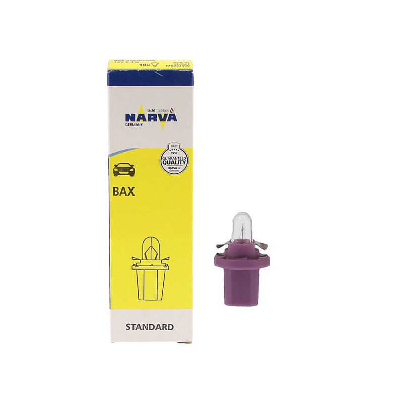 Ampoule à témoin BAX culot violet NARVA